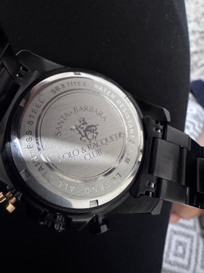 Siyah Erkek Biker Tarzı Kol Saati - Görsel 4