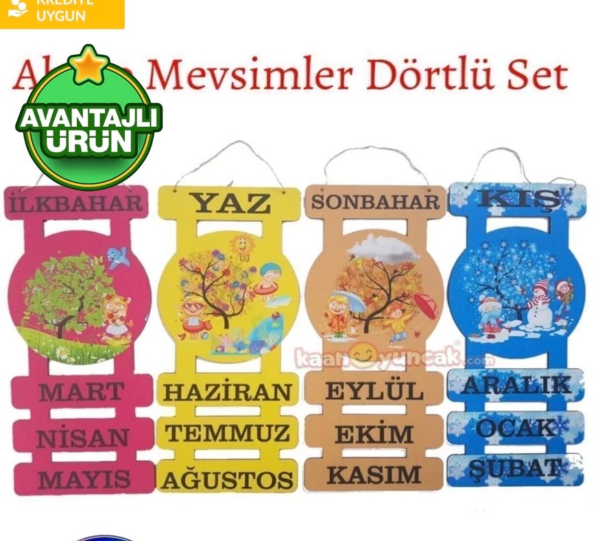 Mevsimler panosu - Görsel 2