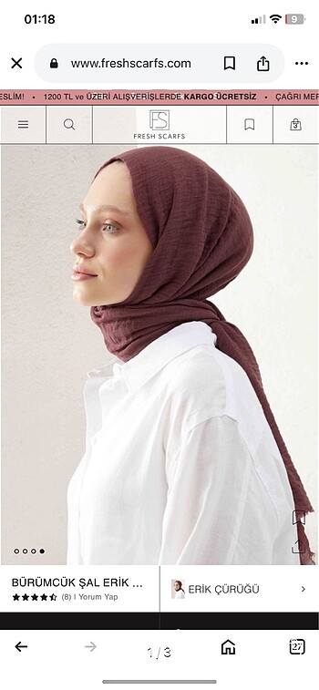 Freshscarfs şal