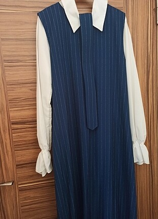 38 Beden Indigo jile elbise