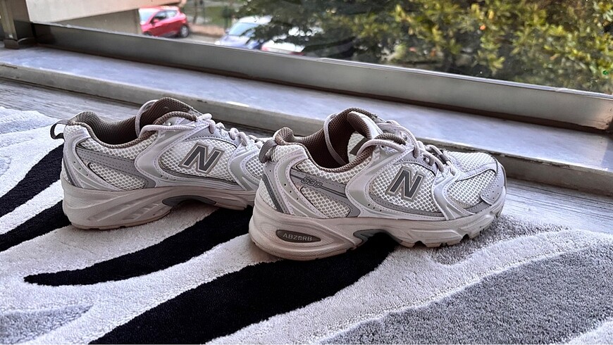 37,5 Beden gri Renk new balance 530 grey matter