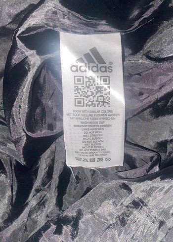 Siyah Adidas Fermuarlı ceket - Görsel 8