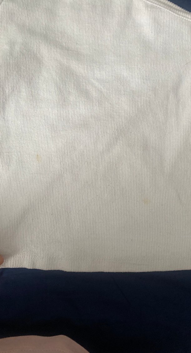 Beyaz Uzun Kollu Kadın  Bluz - Görsel 3