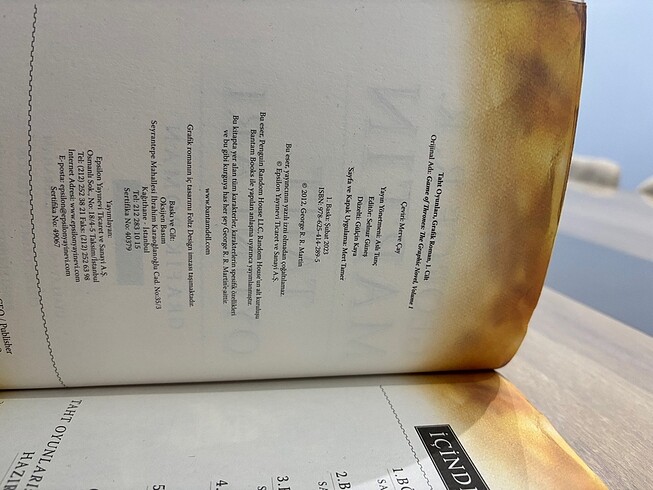 Taht Oyunları Grafik Roman G.R.R. Martin - Görsel 5