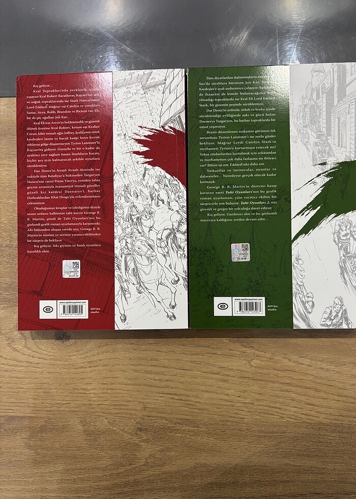 Taht Oyunları Grafik Roman G.R.R. Martin - Görsel 2