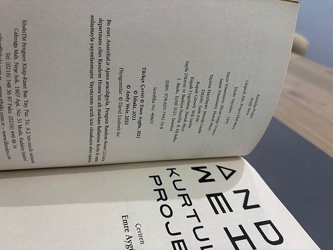 Kurtuluş Projesi Andy Weir - Görsel 5