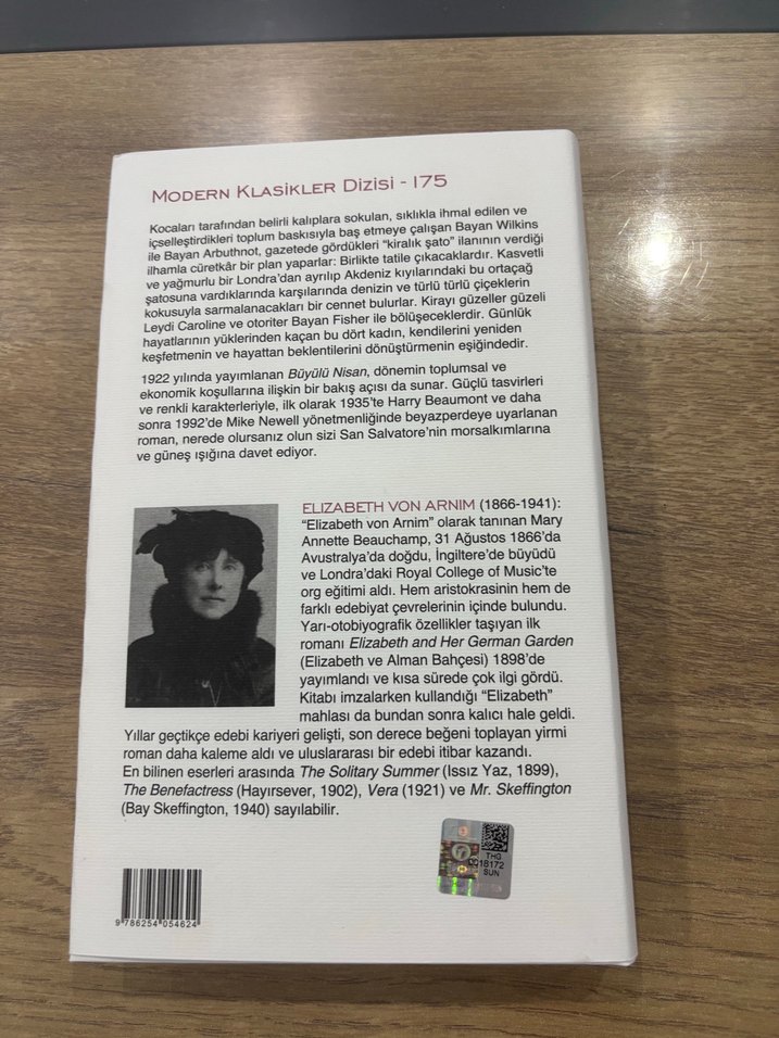 Büyülü Nisan - Elizabeth Von Arnim - Görsel 3