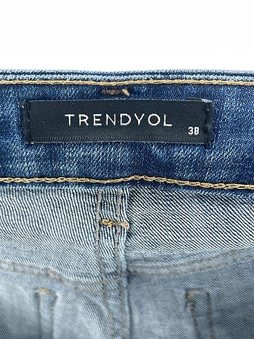 38 Beden mavi Renk Trendyol & Milla Jean / Kot %70 İndirimli.