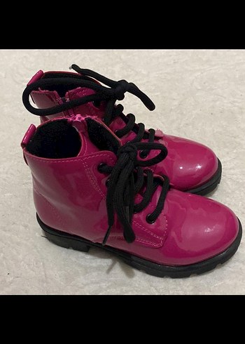 Diğer Parlak fuşya pembe Kız Çocuk Botları