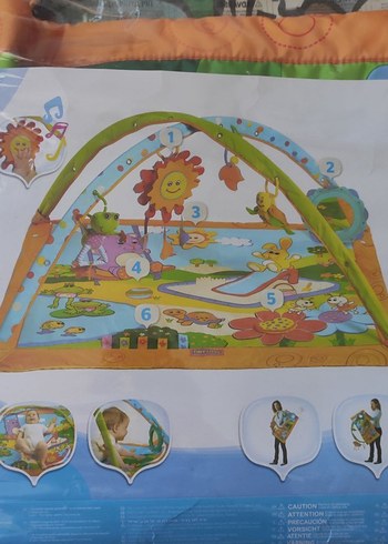 Renkli Bebek Oyun Halısı