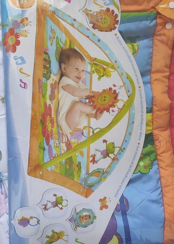  Beden Renkli Bebek Oyun Halısı