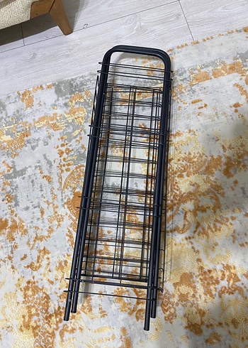 4 Katlı Siyah Tel Raf Düzenleyici - Görsel 4