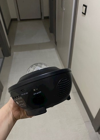 Siyah LED Projektör - Görsel 3