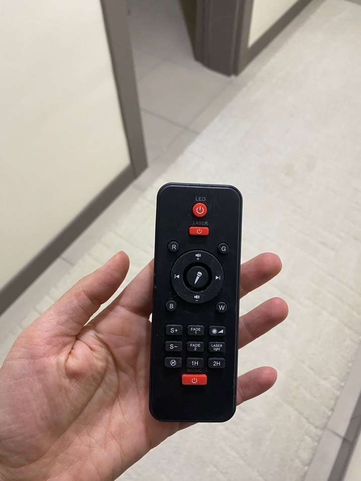 Siyah LED Projektör - Görsel 5