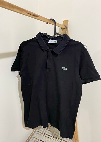 Lacoste Siyah Erkek Kısa Kollu Polo Tişört