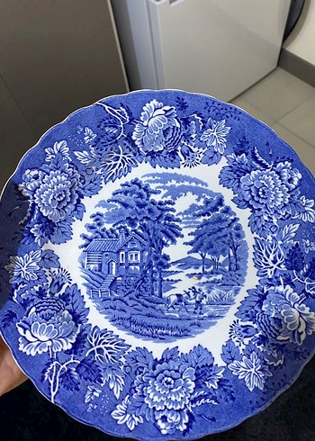 ANTİKA/VİNTAGE PASTA TABAĞI - Görsel 3