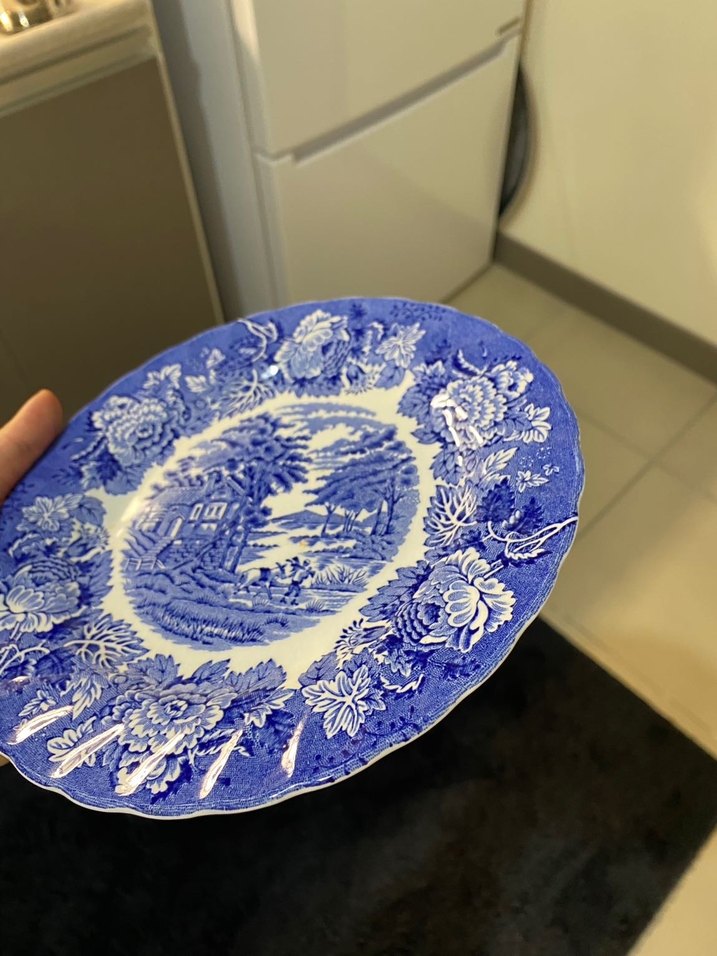 ANTİKA/VİNTAGE PASTA TABAĞI - Görsel 5