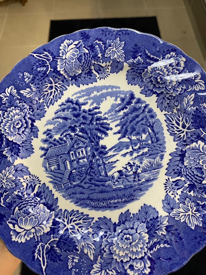 ANTİKA/VİNTAGE PASTA TABAĞI - Görsel 2