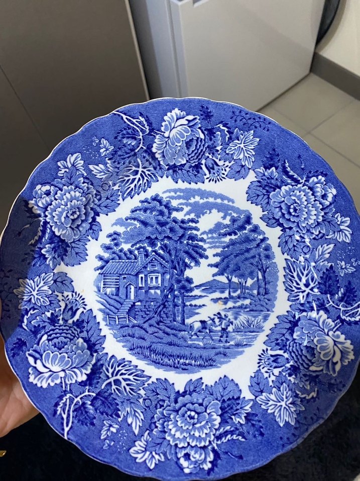 ANTİKA/VİNTAGE PASTA TABAĞI - Görsel 3