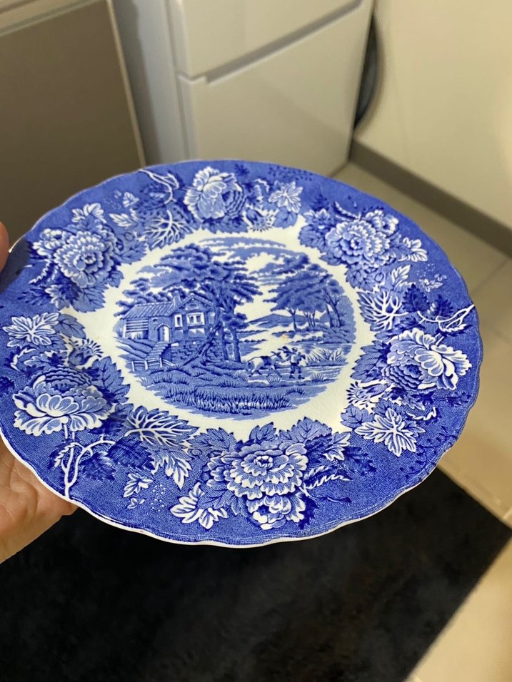 ANTİKA/VİNTAGE PASTA TABAĞI - Görsel 4