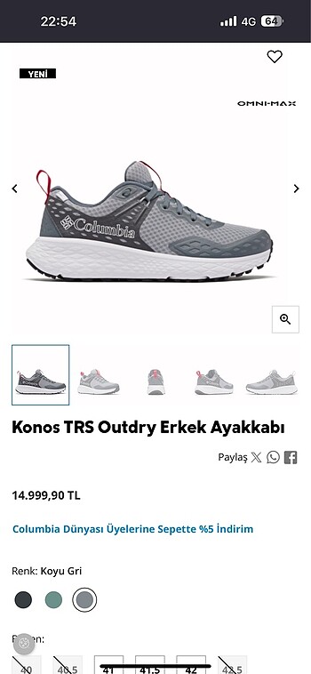 Orjinal columbia erkek ayakkabı - Görsel 8