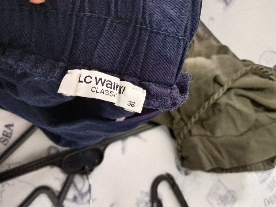 Kadın Lacivert Mini Kemerli Şort - Görsel 4