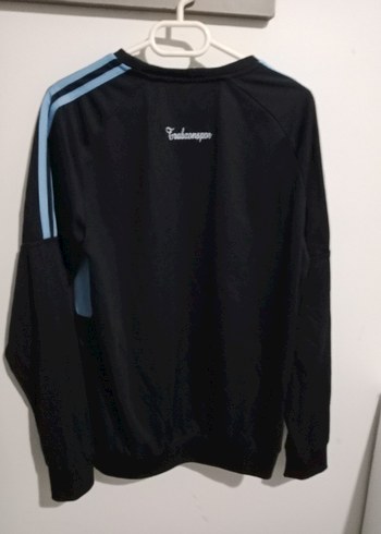 Uzun Kollu Erkek Siyah Spor Sweatshirt - Görsel 3