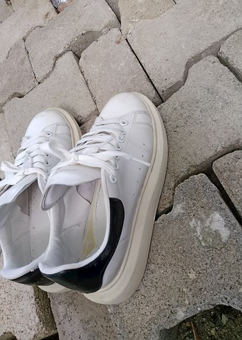 40 Beden beyaz Renk Alexander McQueen Beyaz Kadın Sneakers