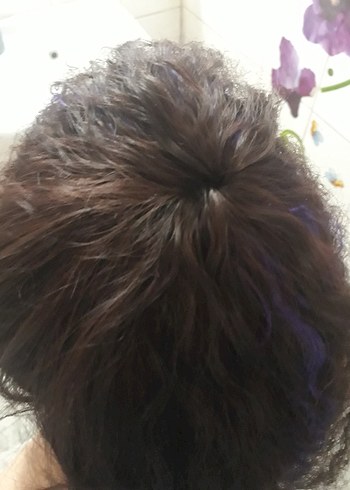 2 peruk çikolata rengi tül peruk! ve Fiber sentetik normal peruk - Görsel 17