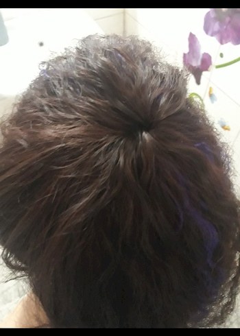 2 peruk çikolata kahvesi tül peruk ve kızıl kahve normal peruk - Görsel 17