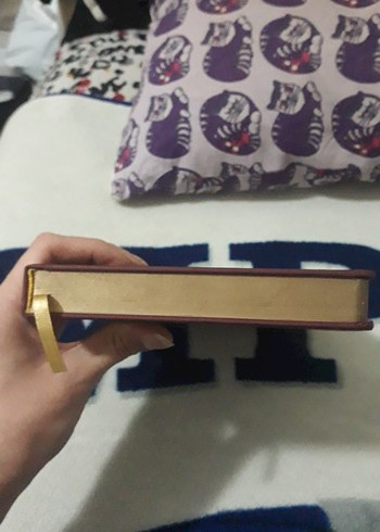 suni deri kaplamalı ajanda veya hatıra defteri - Görsel 8