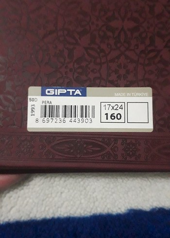 suni deri kaplamalı ajanda veya hatıra defteri - Görsel 15