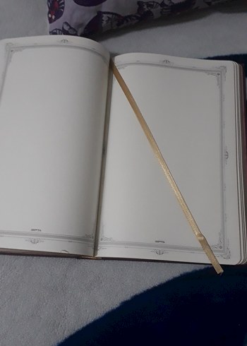 suni deri kaplamalı ajanda veya hatıra defteri - Görsel 11