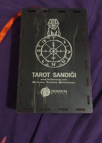 kutulu tarot destesi Astroloji ve Fal Kartları Seti - Görsel 12