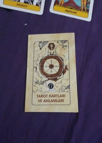 kutulu tarot destesi Astroloji ve Fal Kartları Seti - Görsel 7