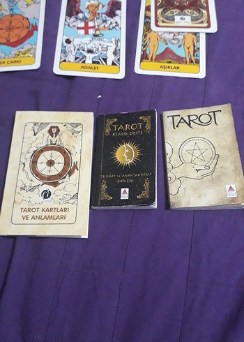 kutulu tarot destesi Astroloji ve Fal Kartları Seti - Görsel 8