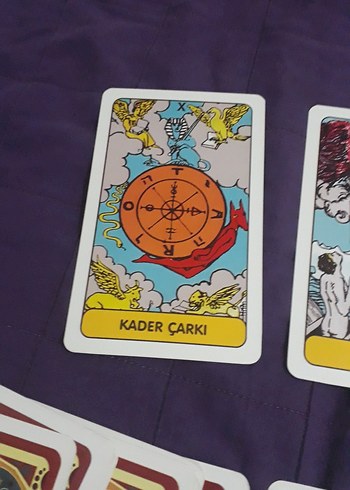 kutulu tarot destesi Astroloji ve Fal Kartları Seti - Görsel 4