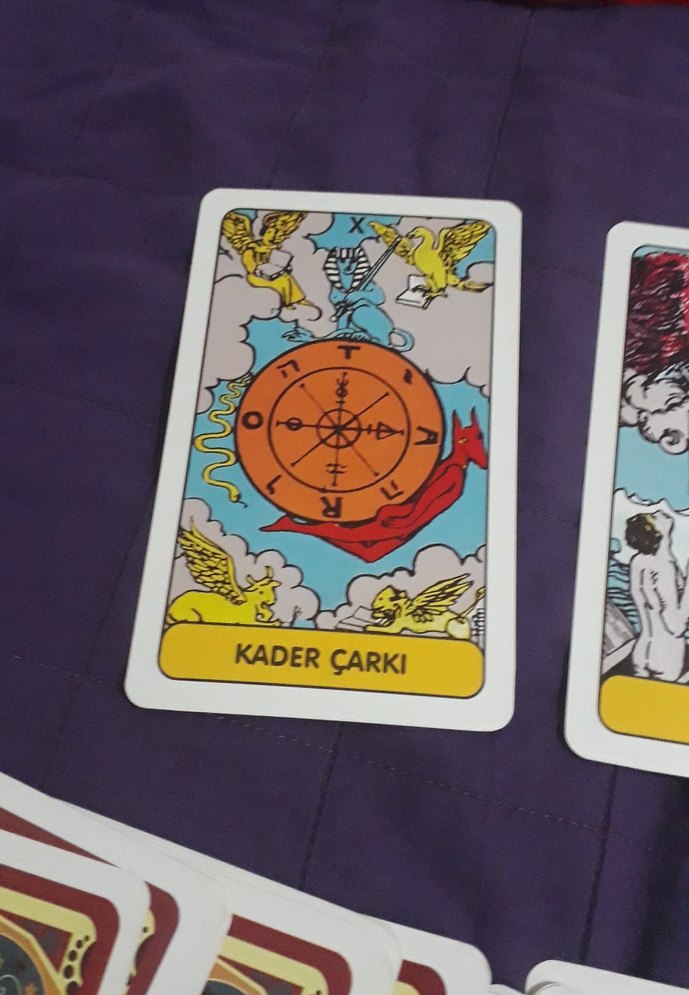 kutulu tarot destesi Astroloji ve Fal Kartları Seti - Görsel 4