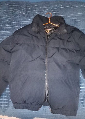 Siyah Fermuarlı Erkek Mont - Görsel 2