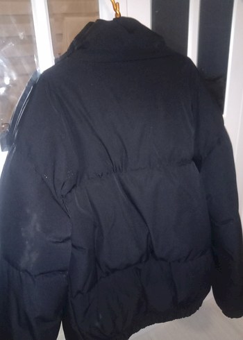 Siyah Fermuarlı Erkek Mont - Görsel 3