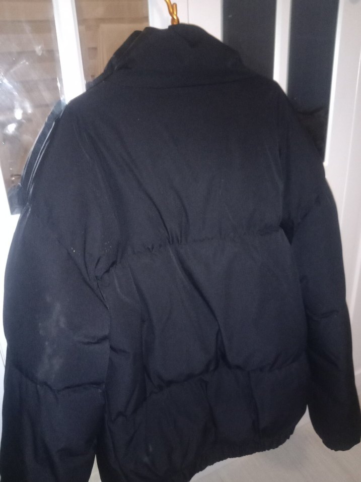 Siyah Fermuarlı Erkek Mont - Görsel 3