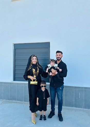 universal Beden Siyah Drapeli Uzun Salaş Elbise