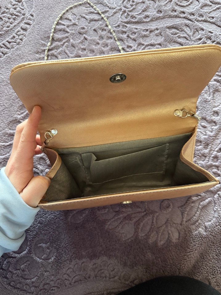 Zincir Detaylı Kadın Portföy Çanta - Görsel 2