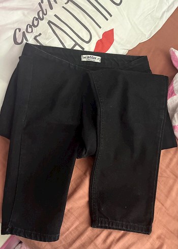Addax Siyah Mom Jeans