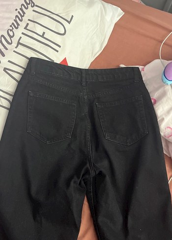 34 Beden Siyah Mom Jeans