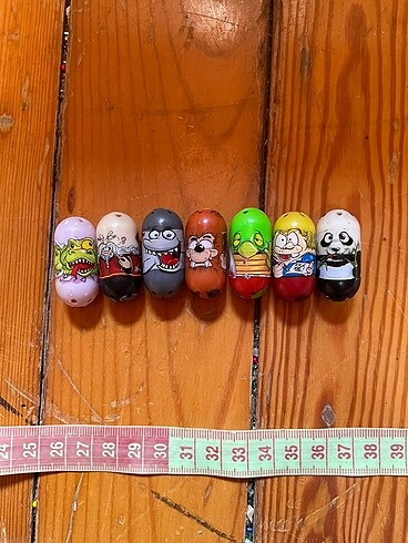 7 TANE MİGHTY BEANZ OYUNCAK