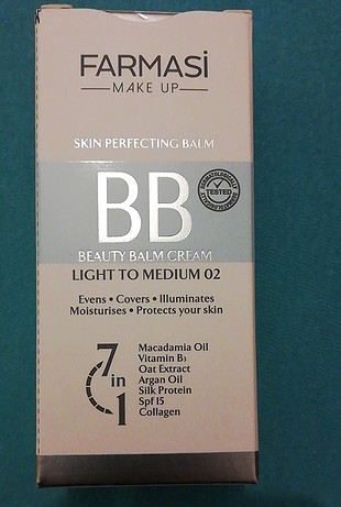 farmasi bb beauty balm cream, bb krem