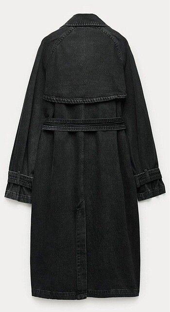 s Beden Zara denim trençkot
