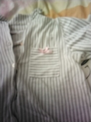 Yakalı pijama gömlekli - Görsel 5