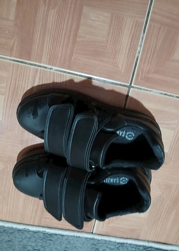 Siyah Tokal cırtlı kadın spor ayakkabı 37 numara - Görsel 5